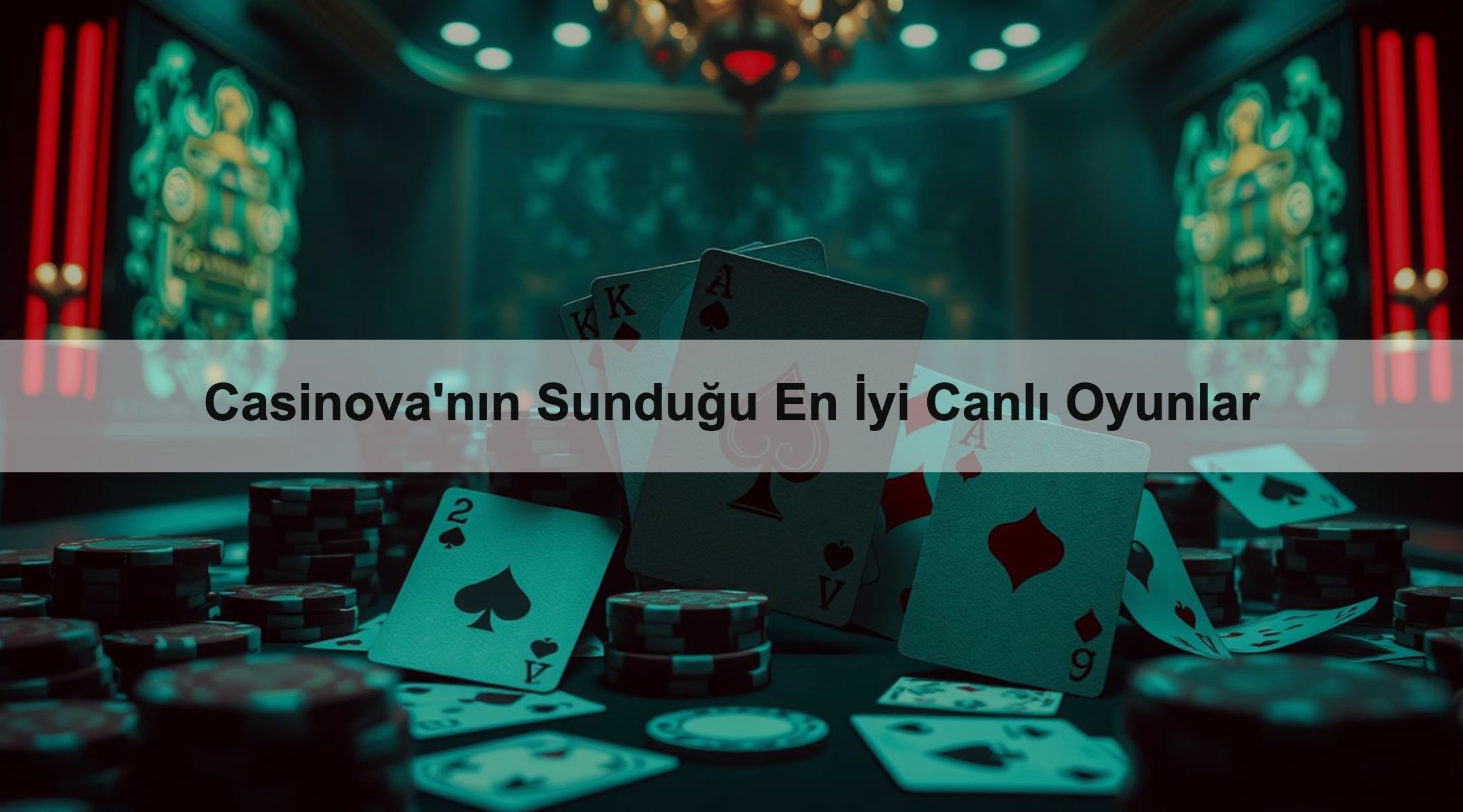 Casinova'nın Sunduğu En İyi Canlı Oyunlar